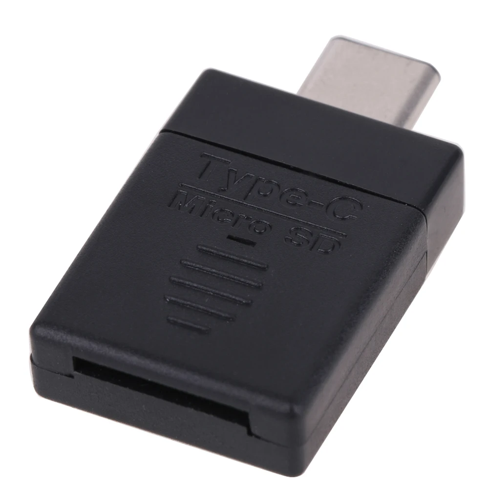 Высокоскоростной USB 3,1 type-C OTG адаптер Micro SD кард-ридер для портативных ПК