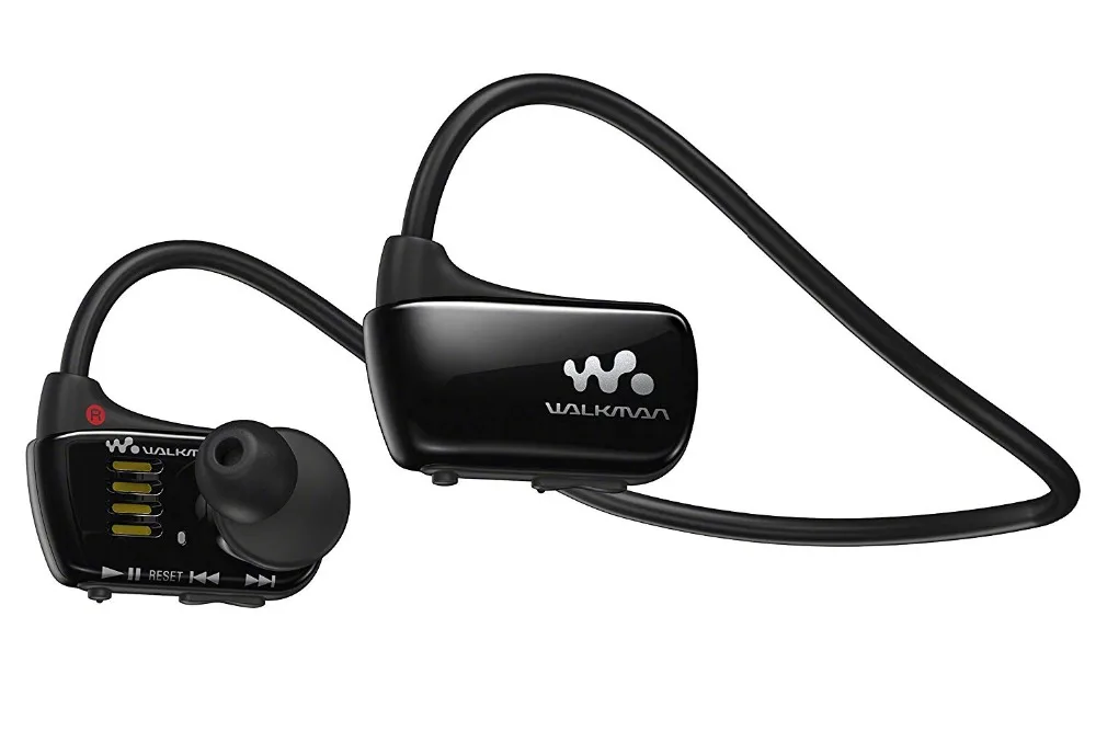 mp3 player online Used,original Sony NWZ-W273S 4 GB Waterproof All-in-One MP3 Player - Black head-mounted player 4GB ipod mp3 player