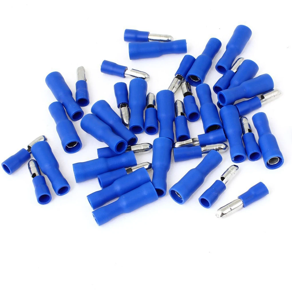 

Hot 100pcs FRD2-156 MPD2-156 Female Male Crimp Insulated Assorted Terminal Electrical Wire Connector