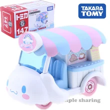 Takara Tomy мечта TOMICA Sanrio № 147 Cinnamoroll Собака с большим ухом моторы автомобиля Diecast металлические модели новые детские игрушки