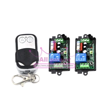 

AC 220V 1CH 2 Receiver And 2 Buttons 1pc Remote Control RF Wireless Transceiver 110V