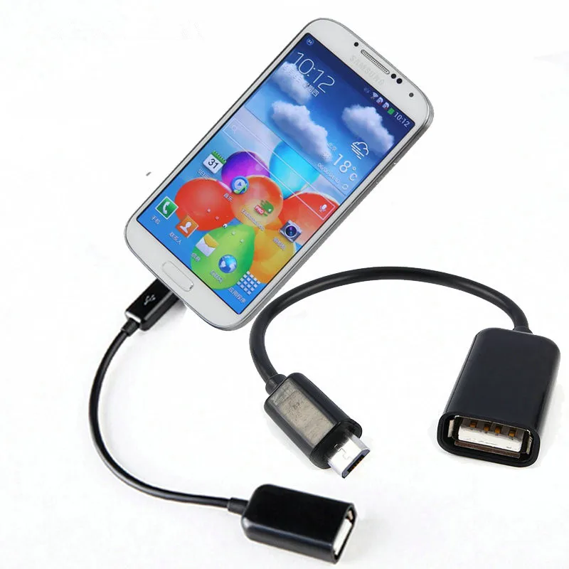 Micro USB To USB Host Cable OTG Adapter Cable Use For Samsung Huawei font b Android