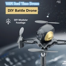 DIY HD антенна Пульт дистанционного управления битва Quadcopter 3D флип 6 оси гироскопа 2mp/0.3mp камера HD DIY WI-FI FPV-системы сделай Сам битва Радиоуправляемый Дрон модель