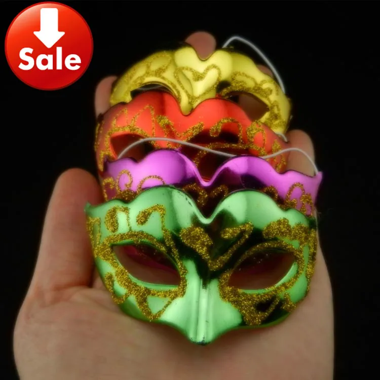 300PCS Cute Mini Masquerade Masks Christmas Party Masks