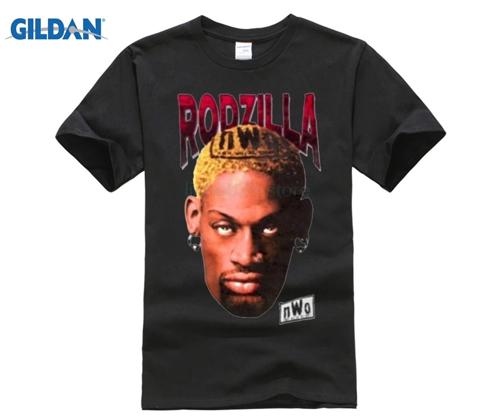GILDAN Dennis Rodman WCW NWO Rodzilla 