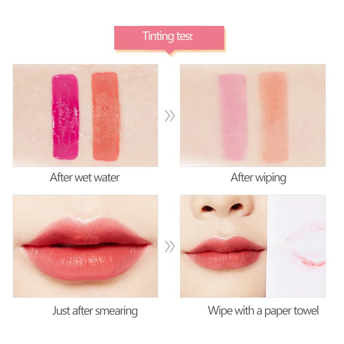 

Long-lasting moisturizing crystal lip gloss eight-color matte lip glaze is not easy to discolor moisturizing lip gloss lipstick
