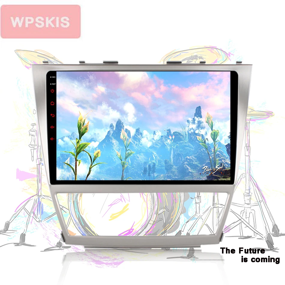 Flash Deal 10.1inch 1024*600 Android 9.0 for Toyota Camry 40 2006-2011 car dvd player with GPS 3G 4G WIFI BT Radio Stereo Navi Map 3