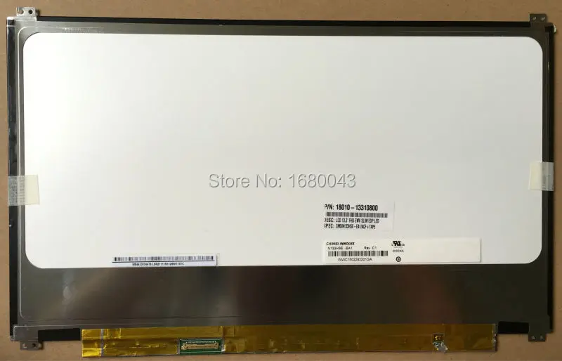 

Free Shipping N133HSE-EA1 N133HSE-EA3 1920*1080 eDP 30pin For asus UX32 UX32VD UX31 UX31A UltraBook Laptop LCD Slim LED screen