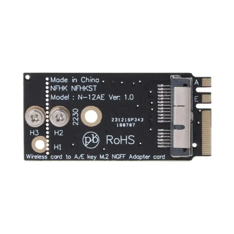 BCM94360CS2 BCM943224PCIEBT2 A/E ключ M.2 адаптера модуль 12 + 6 Pin Беспроводной WI FI Скорость|Сетевые
