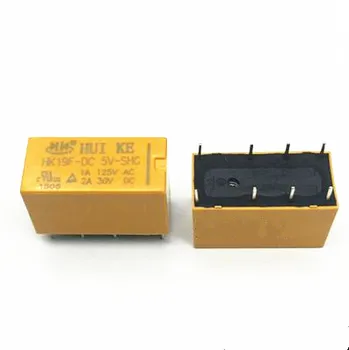 

50pcs/lot Relay HK19F-DC5V-SHG HK19F-DC 5V-SHG 5V HK19F DIP8