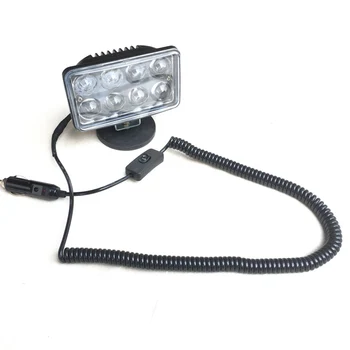 

40w Magnet Mounts Spot beam Offroad headlight 4x4 Car truck ATV driving fog light lamp SUV Boat UTV Trailer Led work light bar