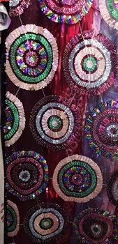 

beautiful CiCi-1.804 Nigerian fabric for party dress new African embroidered lace fabric