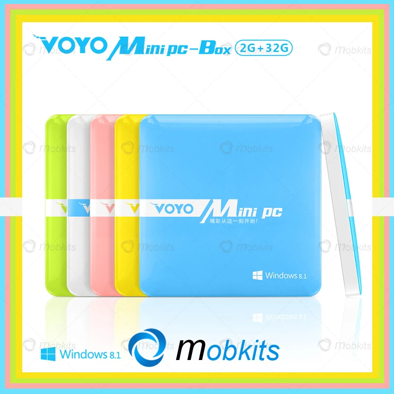 Original Voyo Mini PC 2GB RAM 64GB ROM Windows 8.1 Intel Z3735 Quad Core Portable Computer with USB HDMI Ultrathin For Business