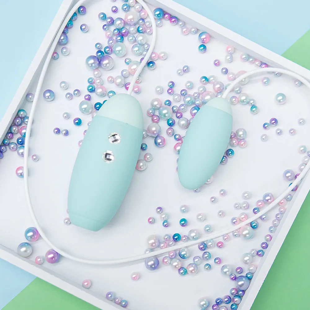 Nipple Sucker Female Masturbator Vibrate Dual Charge Egg Vibrator G-spot Vaginal Massage Jump Egg Masturbator Vibratore Sex Toy (14)