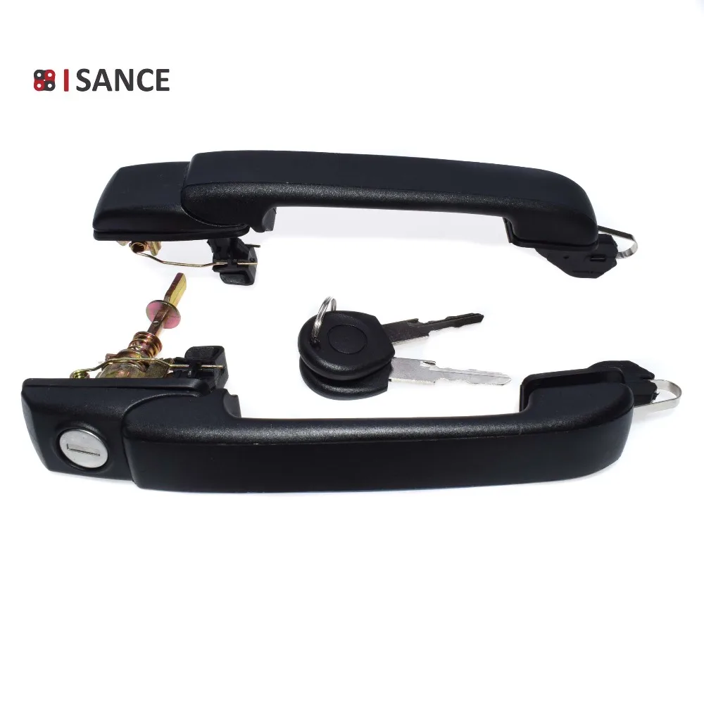 

ISANCE Rear Front Outside Door Handle 1H0837207C For VW Golf GL III TDI Jetta Cabrio GTI VR6 GLX 1993 1994 1995-1997 1998 1999