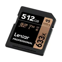 כרטיס sd SD כרטיס 512GB פלאש כרטיס SDXC SD U3 כרטיס זיכרון בכיתה Lexar 10 memorias SD 512 GB 95MB / s עבור מצלמה SLR דיגיטלית מצלמת HD (5)