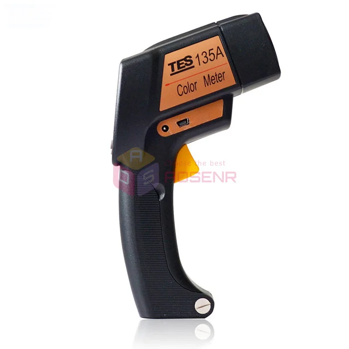 TES-135A цветной метр цветовой анализатор Портативный прибор для определения цветов(ЖК-дисплей Дисплей) TES135A
