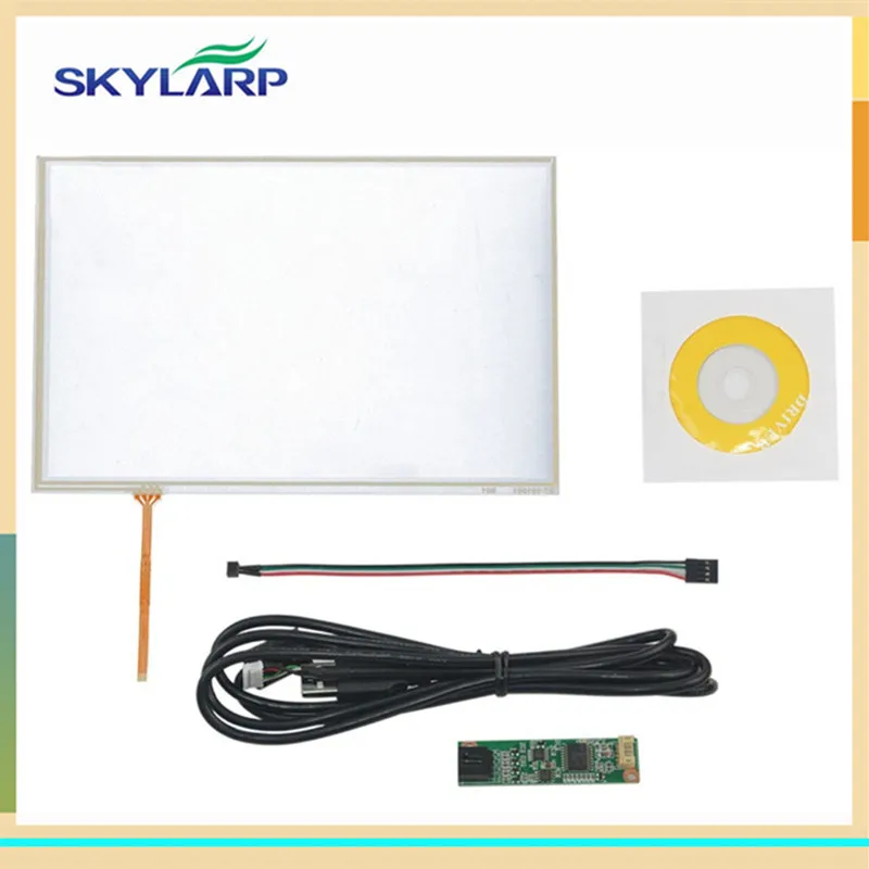 Skylarpu новая 10 1 дюймовая 4 проводная резистивная сенсорная панель USB контроллер