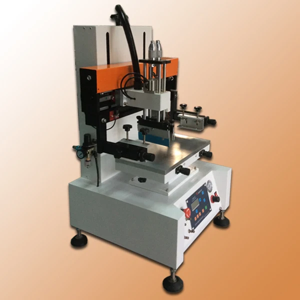 

automatic small flat tabletop screen printing machine with max printing area: 200x 300mm