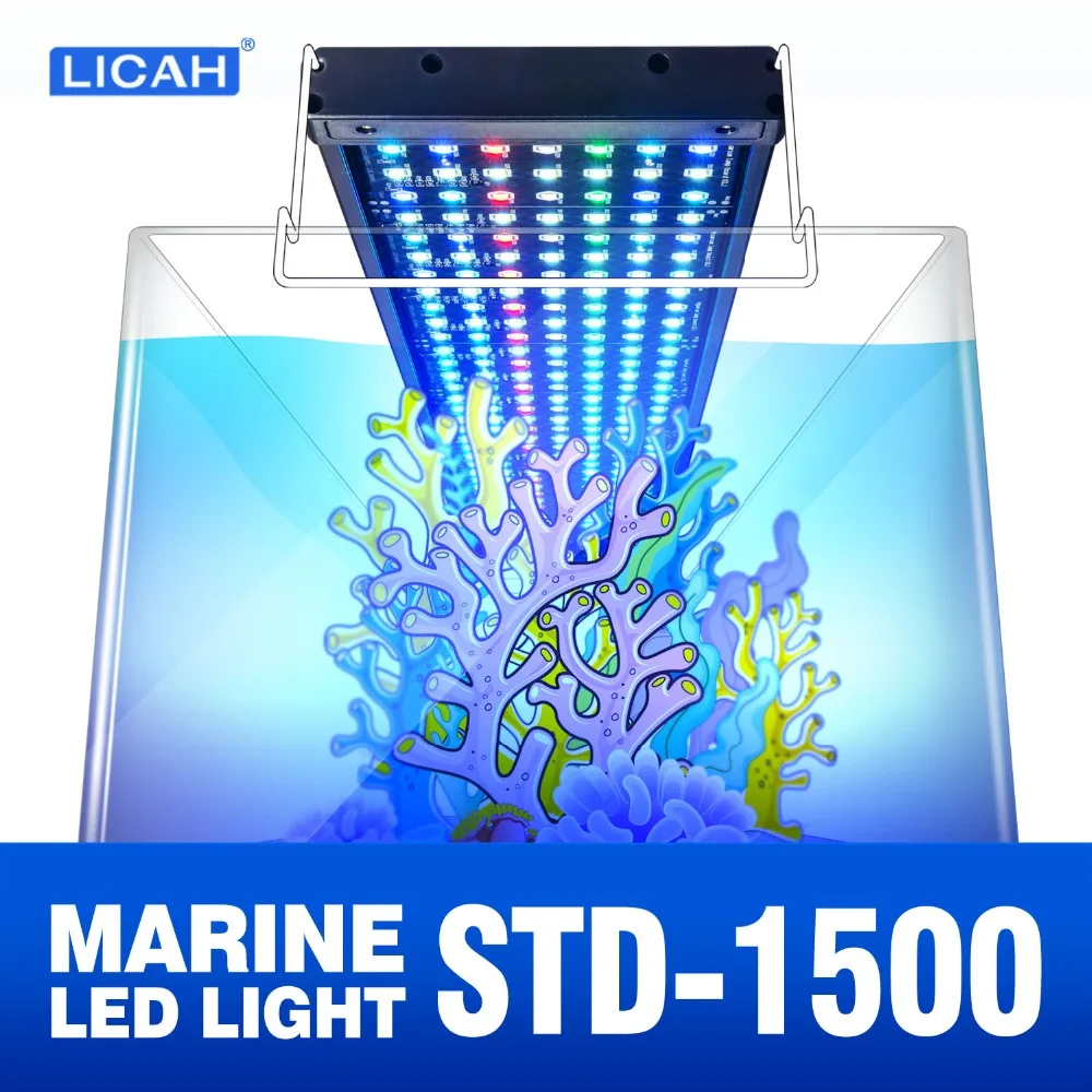 LICAH морской аквариумный светодиодный фонарь STD 1500|aquarium aquarium|aquarium saltwaterlighting aquarium led