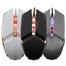 Механическая игровая мышь 7 кнопок Esports Проводная игровая мышь макросы Программирование оптическая компьютерная мышь для портативных ПК