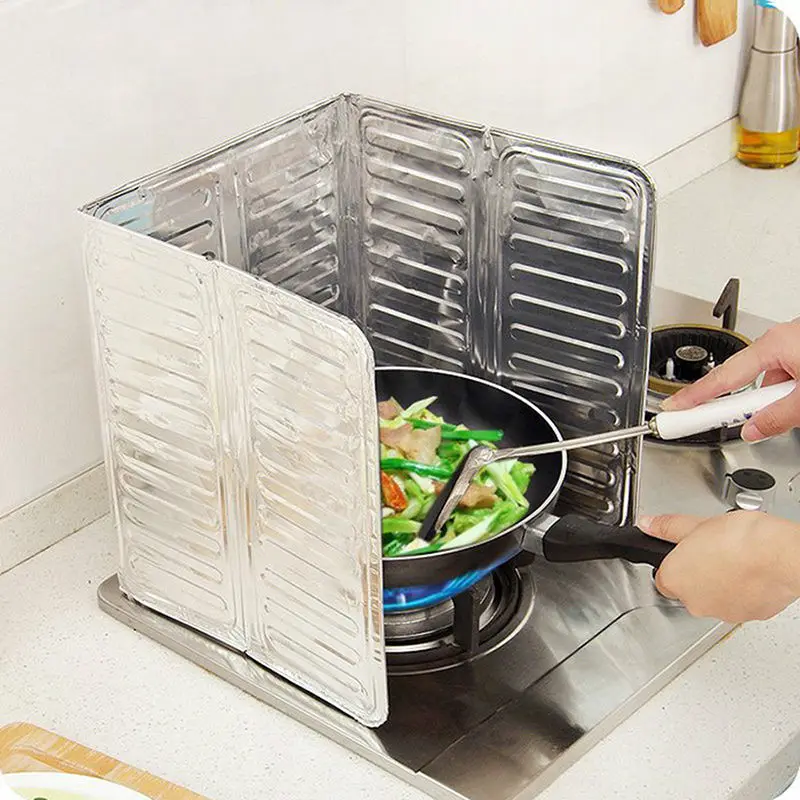 

Kitchen Accessories Cooking Frying Pan Oil Splash Screen Cover Anti Splatter Shield Guard Kitchen Splatter Screen Shield