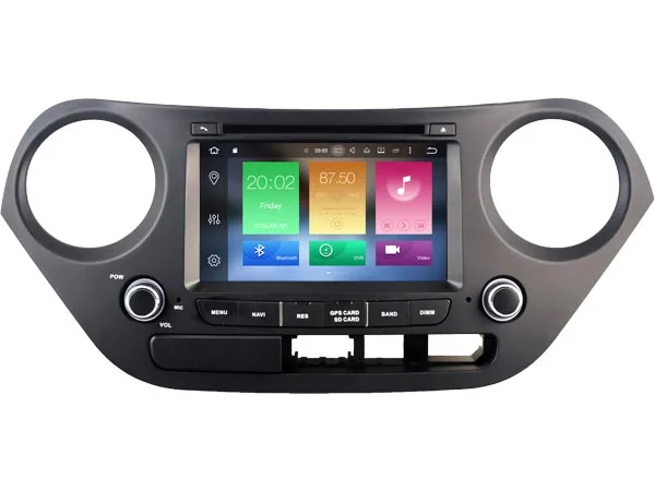 Best Android 8.0 CAR Audio DVD player FOR HYUNDAI I10 2014-2015 gps Multimedia head device unit receiver BT WIFI 18