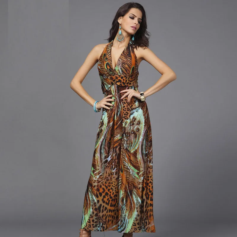 plus size halter sundress