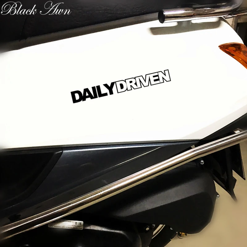 

Daily driven sticker V2 JDM slammed stance Funny drift lowered car window decal D046