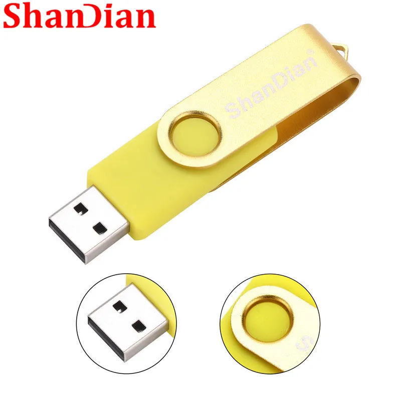 USB флеш накопитель SHANDIAN 2 0 S303 128/64/32/16/4 ГБ|USB флэш-накопители| |