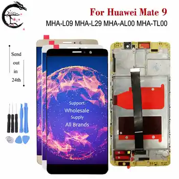 

5.9" LCD With Frame For Huawei Mate 9 MHA-L09 MHA-L29 AL00 TL00 LCD Display Screen Touch Sensor Digitizer Assembly Mate9 Display