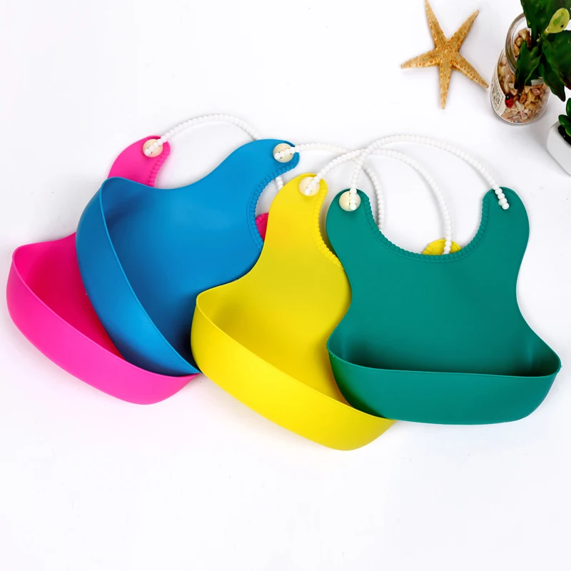 Promotion Baby Bibs Waterproof Feeding Baby Saliva Tower Newborn Infant Baby Bibs 4Colorsbaby