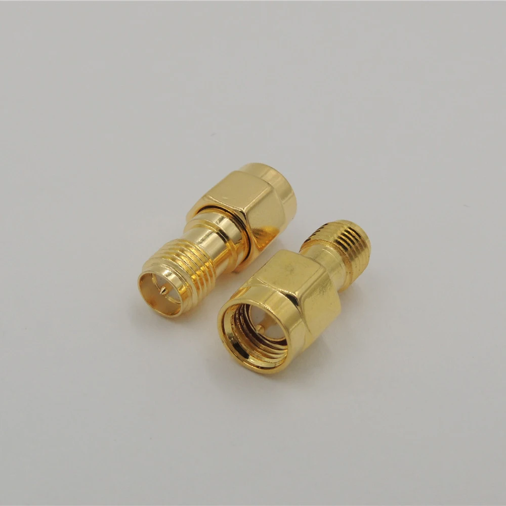 SMA male to RP SMA female Jack coaxial cable connector converter