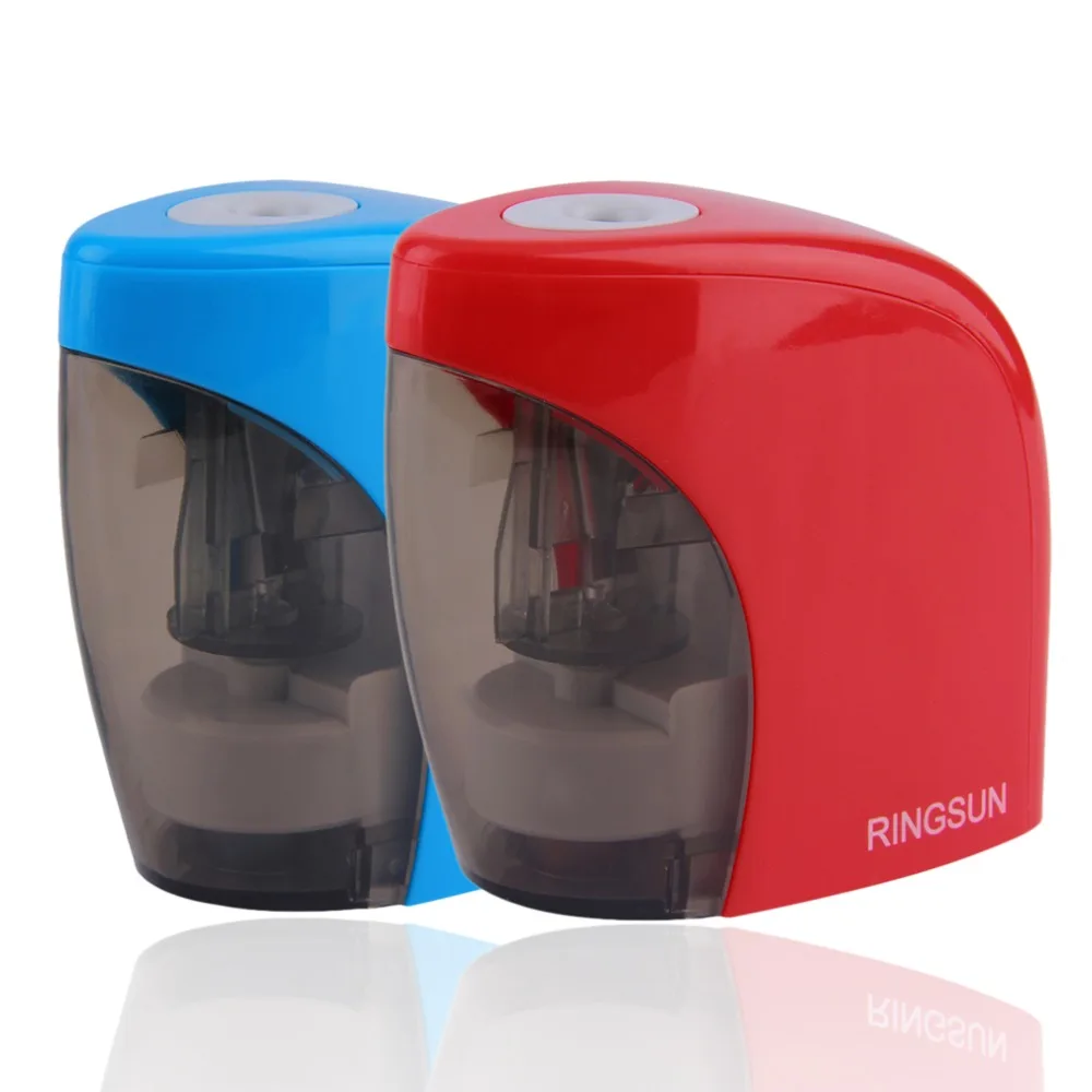 

Electric Pencil Sharpener For Office School Use Automatic sturdy ABS Pencil Cutter Wood Pen Sharpener Drop Shipping