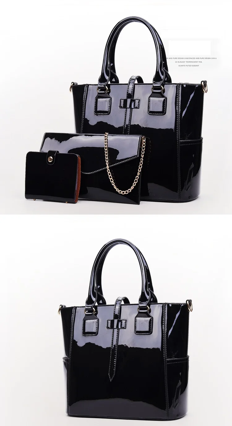 saco 3 conjuntos famosa marca designer bolsa