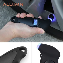 ALLOMN шин Давление шинах Давление цифровой Давление метр инструмент автомобиль 0-150 фунтов/кв. дюйм ЖК-дисплей Дисплей и скользят