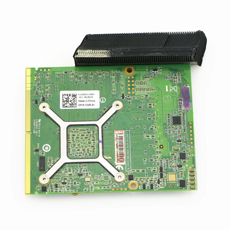 Hotechon-placa Gráfica Gtx Genuine Placa de Vídeo Dissipador de Calor Wdxvh para Alienware M17x r2 1gb 260m - Imagem 2