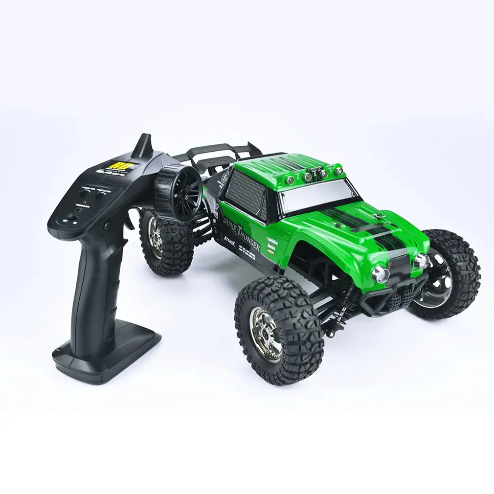 Высокоскоростной гоночный Радиоуправляемый автомобиль ToysThruster 1:12 2,4 GHz 4WD Drift пустыня внедорожный автомобиль альпинист RC автомобиль игрушка для детей подарок - Цвет: Зеленый