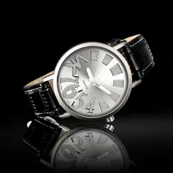 Спортивные Для мужчин S Часы Лидирующий бренд роскошные часы Для мужчин высокое качество кожа Водонепроницаемый кварцевые наручные Часы