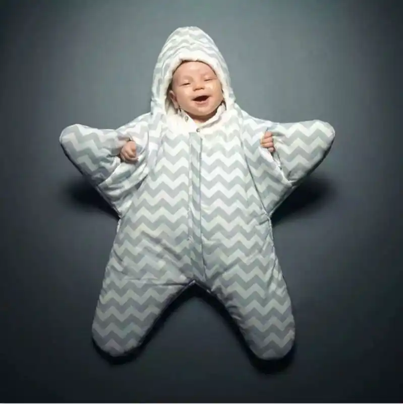 baby star wrap blanket