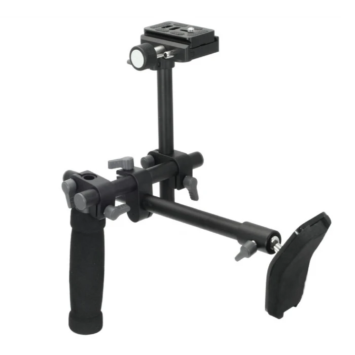 

DSLR Handle Shoulder Support Rig shoulder support stabilizer rig quick release plate for A7 R A7II Digital video Camera DVD