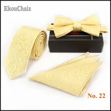 Фестиваль Цветочные галстук мода набор Для мужчин галстуки Papillon бабочкой поддельные воротник вечерние свадебные Gravata тонкий галстук-бабочка Cravate