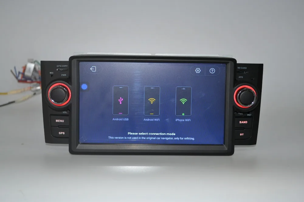Excellent 7 inch 2 din android 9 car DVD gps navigation for fiat LINEA,radio,wifi,quad core,English,russian,french 28