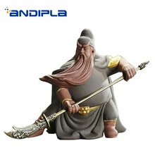 Персональный чай ПЭТ фиолетовая глина Zisha статуя винтажная лепная фигурка/чайный поднос счастливый Декор бутик ремесла китайский сувенир