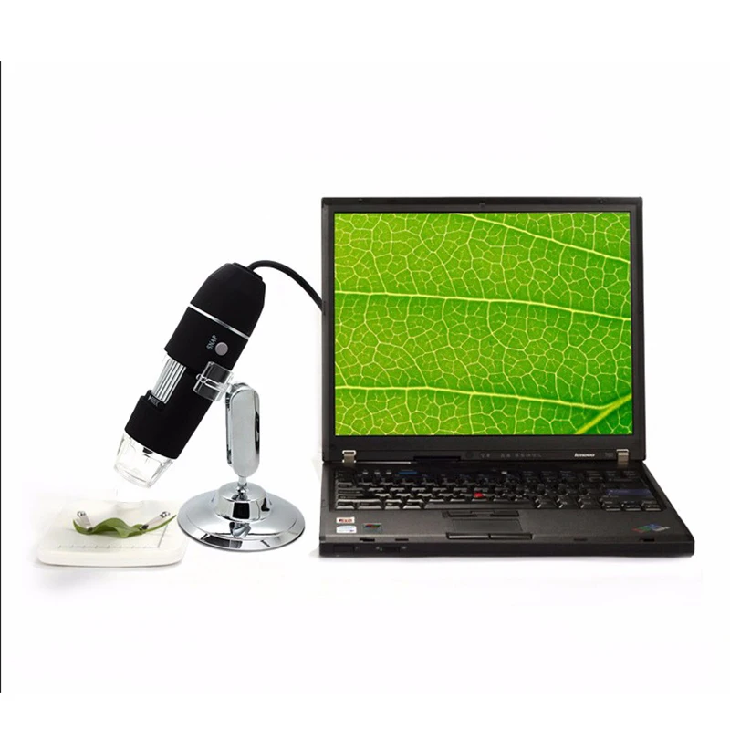 

1X-500X 0.35MP USB 8 LED Digital Microscope Endoscope Magnifier Camera 30fps