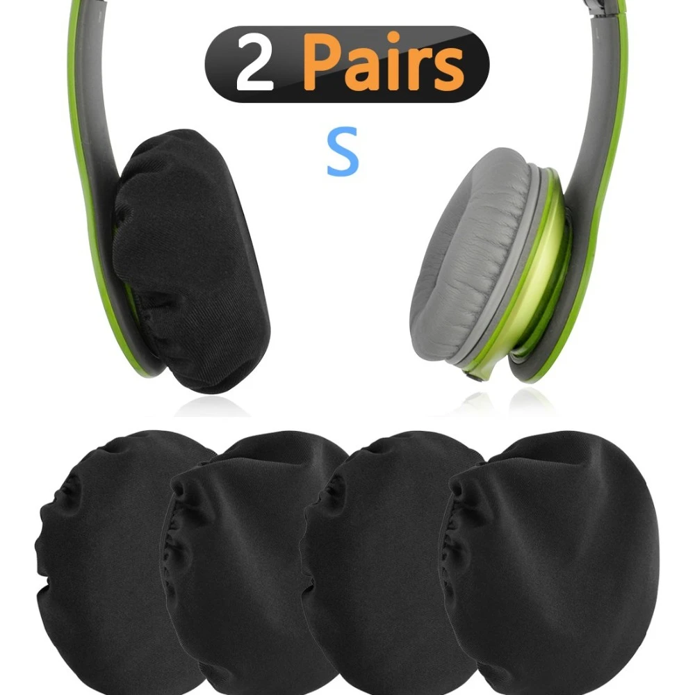 stretchable fabric headphone earpad covers