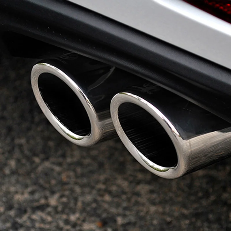 

Car exhaust pipe tail pipe silencer tail throat for Golf 6 / Golf 7 / Tiguan MK2 / Scirocco / CC / passat 1.4T car accessorie