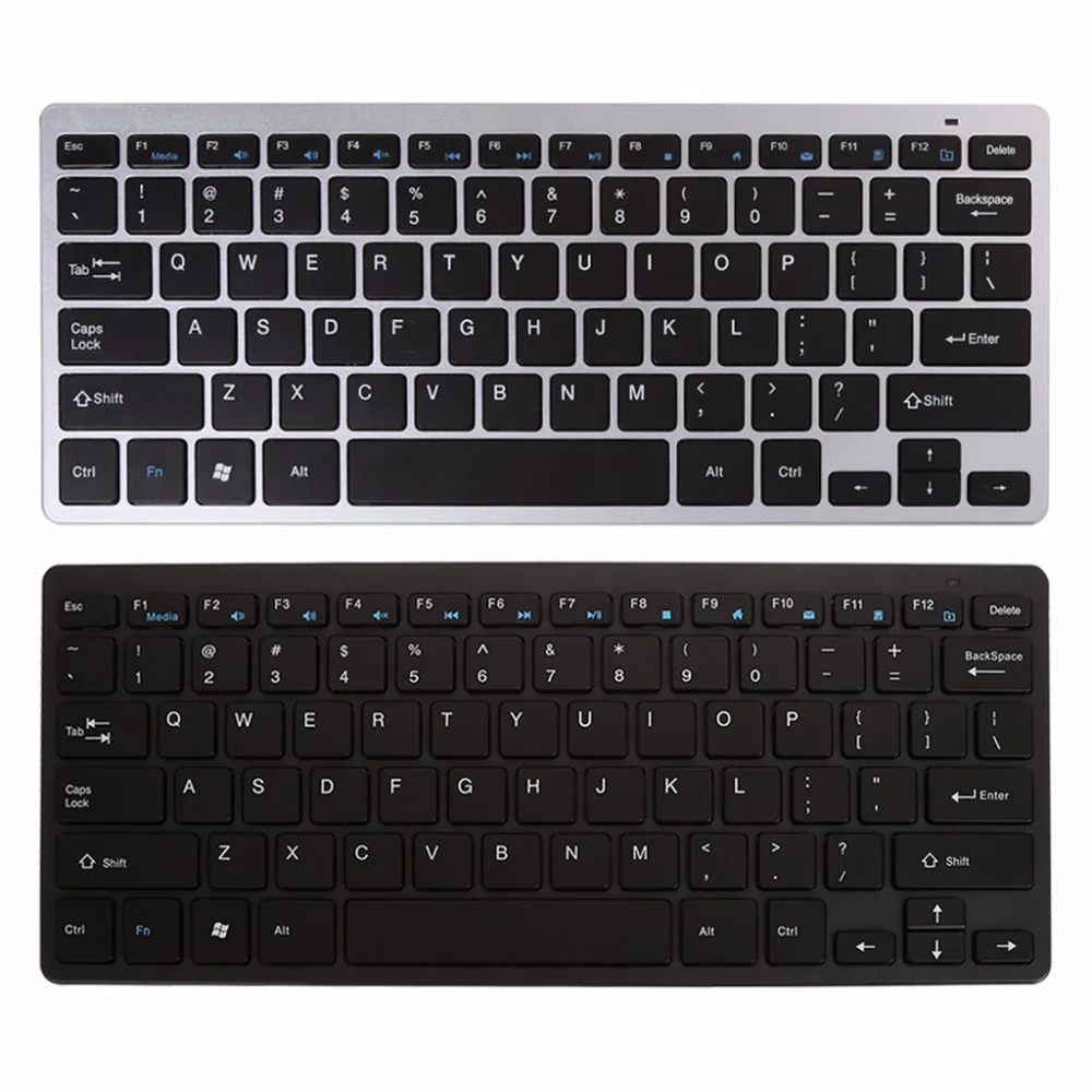 

Wireless Bluetooth Keyboard Compatible With iOS/Android/Window For Tablet Laptop