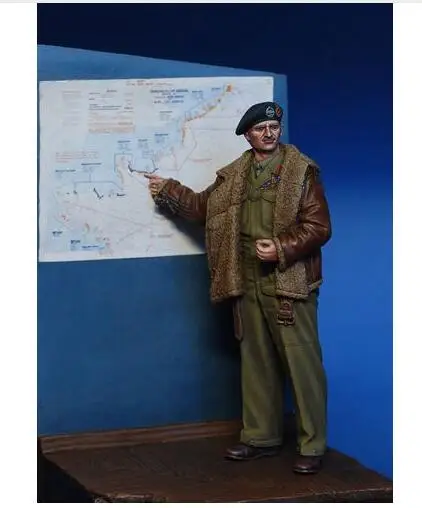 1/20 70 мм командир древняя с основанием не имеет карты Игрушечная модель из смолы