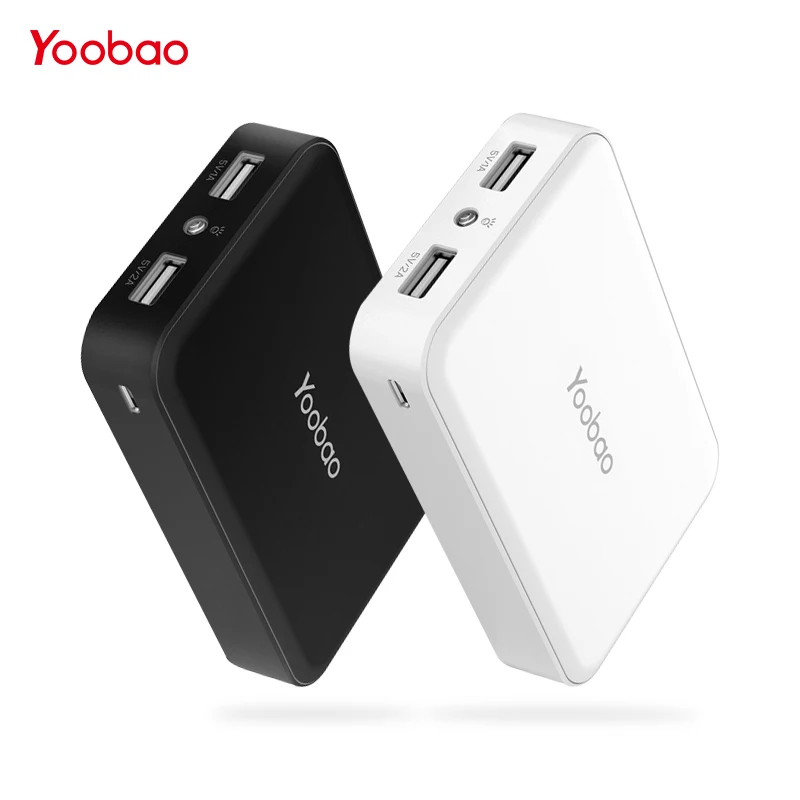 Yoobao mi ni power Bank, 10000 мА/ч, портативное зарядное устройство, внешний аккумулятор для samsung S8, для Xiaomi mi, телефона